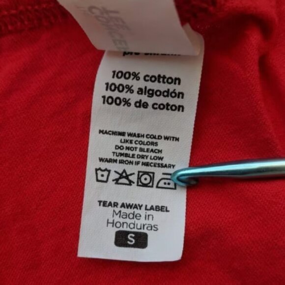 Graphic Tank Top FlockU S Red Sheep T-shirt 100% Cotton Advertising Promo - Picture 6 of 6